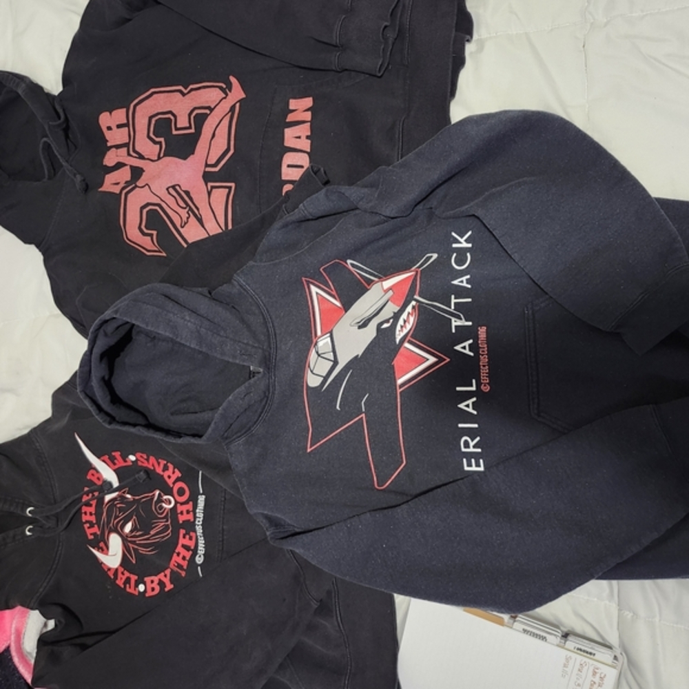 Jordan Hoodies Lot Of 3